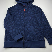 Load image into Gallery viewer, Girls Target, navy floral zip hoodie sweater, GUC, size 14,  