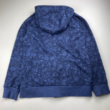 Load image into Gallery viewer, Girls Target, navy floral zip hoodie sweater, GUC, size 14,  
