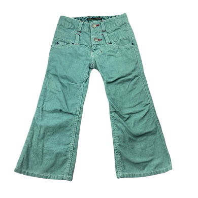 unisex Natural Boo, corduroy pants, adjustable, Inside leg: 34.5cm, GUC, size 2,  