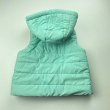 Load image into Gallery viewer, Girls Target, reversible puffer vest / jacket, horses, GUC, size 2,  