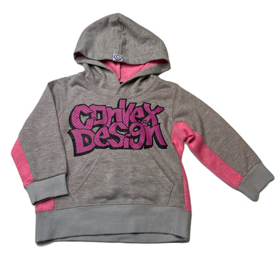 Girls CONVEX DESIGN, lightweight hoodie sweater, EUC, size 2,  