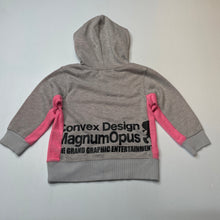 Load image into Gallery viewer, Girls CONVEX DESIGN, lightweight hoodie sweater, EUC, size 2,  