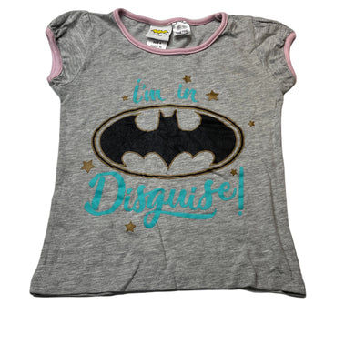 Girls DC Comics, Batgirl pyjama t-shirt / top, GUC, size 4,  