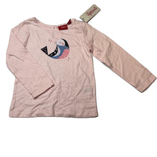 Load image into Gallery viewer, Girls Sprout, pink cotton long sleeve top, bird, NEW, size 2,  
