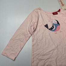Load image into Gallery viewer, Girls Sprout, pink cotton long sleeve top, bird, NEW, size 2,  