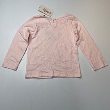 Load image into Gallery viewer, Girls Sprout, pink cotton long sleeve top, bird, NEW, size 2,  
