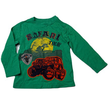 Load image into Gallery viewer, Boys GAP, green cotton long sleeve t-shirt / top, GUC, size 2,  
