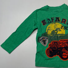Load image into Gallery viewer, Boys GAP, green cotton long sleeve t-shirt / top, GUC, size 2,  