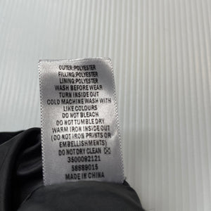 unisex Target, hooded puffer vest / sleeveless jacket, GUC, size 3,  