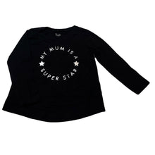 Load image into Gallery viewer, Girls H&amp;T, black cotton long sleeve top, NEW, size 3,  