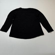 Load image into Gallery viewer, Girls H&amp;T, black cotton long sleeve top, NEW, size 3,  