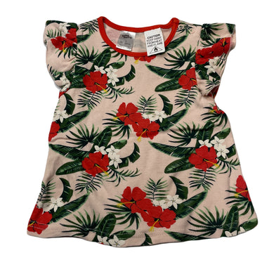 Girls Baby Berry, floral cotton t-shirt / top, GUC, size 2,  