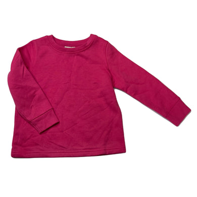 Girls Emerson, pink fleece lined sweater / jumper, FUC, size 3,  