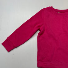 Load image into Gallery viewer, Girls Emerson, pink fleece lined sweater / jumper, FUC, size 3,  