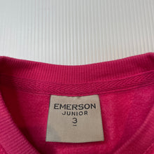 Load image into Gallery viewer, Girls Emerson, pink fleece lined sweater / jumper, FUC, size 3,  