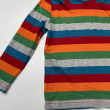 Load image into Gallery viewer, Boys Dymples, colourful striped long sleeve t-shirt / top, NEW, size 2,  