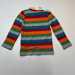Boys Dymples, colourful striped long sleeve t-shirt / top, NEW, size 2,  