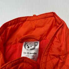 Load image into Gallery viewer, unisex Target, orange lightly quilte jacket / coat, NEW, size 1,  