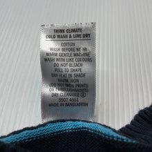 Load image into Gallery viewer, Boys Target, knitted cotton sweater / jumper, wash fade, FUC, size 2,  