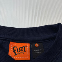 Load image into Gallery viewer, Boys Fun Spirit, navy fleece lined sweater / jumper, GUC, size 3,  