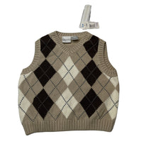 Load image into Gallery viewer, Boys Koala Kids, knitted cotton vest / sleeveless sweater, NEW, size 2,  