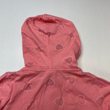 Load image into Gallery viewer, Girls Target, lightweight zip up hooded top, FUC, size 2,  
