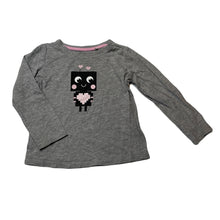 Load image into Gallery viewer, Girls Target, grey marle long sleeve top, FUC, size 3,  