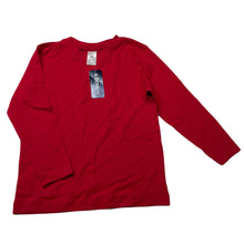 Load image into Gallery viewer, Boys Target, red cotton ong sleeve t-shirt / top, NEW, size 4,  