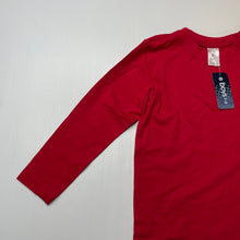 Load image into Gallery viewer, Boys Target, red cotton ong sleeve t-shirt / top, NEW, size 4,  
