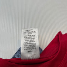 Load image into Gallery viewer, Boys Target, red cotton ong sleeve t-shirt / top, NEW, size 4,  