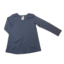 Load image into Gallery viewer, unisex Tiny Little Wonders, blue cotton long sleeve top, EUC, size 2,  