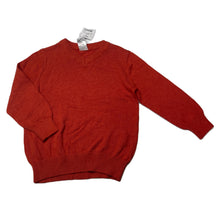 Load image into Gallery viewer, Boys H&amp;T, orange knitted cotton sweater / jumper, NEW, size 2,  
