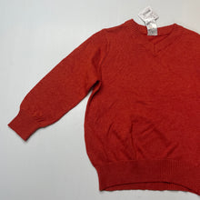 Load image into Gallery viewer, Boys H&amp;T, orange knitted cotton sweater / jumper, NEW, size 2,  