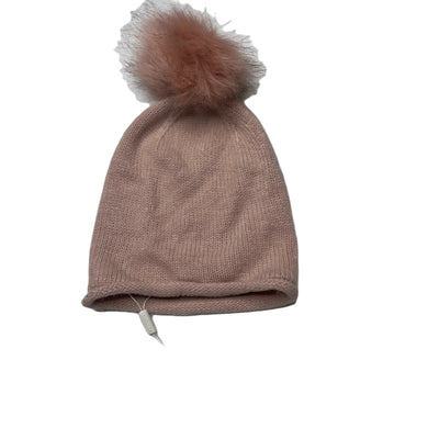 Girls DECJUBA, soft feel knitted pom pom beanie, NEW, size 8-10,  