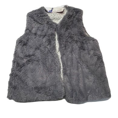 Girls L&D, cotton lined faux fur / vest / jacket, EUC, size 12,  