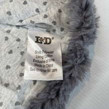 Load image into Gallery viewer, Girls L&amp;D, cotton lined faux fur / vest / jacket, EUC, size 12,  