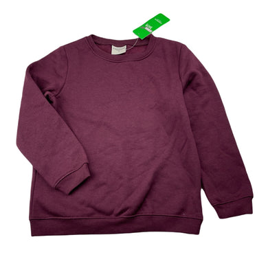 unisex Emerson, maroon fleece lined school sweater, NEW, size 6,  