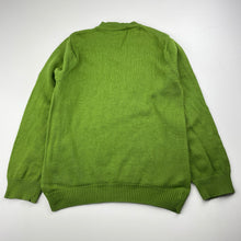 Load image into Gallery viewer, Boys CLYDE, green knitted cotton sweater / jumper, GUC, size 8,  