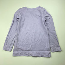 Load image into Gallery viewer, Girls Kids &amp; Co, purple cotton long sleeve t-shirt / top, EUC, size 5,  