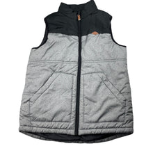 Load image into Gallery viewer, Boys Target, grey &amp; black puffer vest / jacket, EUC, size 9,  