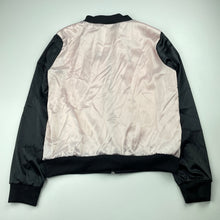 Load image into Gallery viewer, Girls Mango, lightweight satin bomber jacket, EUC, size 12,  