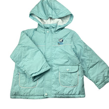 Load image into Gallery viewer, unisex Snoopy Baby, cotton lined lightly wadded jacket / coat, light mark sleeve, FUC, size 3,  