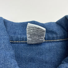 Load image into Gallery viewer, Girls Target, blue stretch denim jacket, poppers, GUC, size 5,  