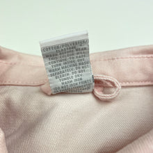 Load image into Gallery viewer, Girls Target, pink stretch denim jacket / coat, light mark back hem, FUC, size 10,  