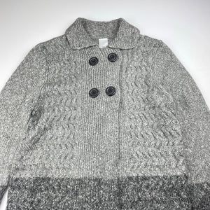 Girls Target, soft feel knitted cardigan / sweater, L: 58cm, GUC, size 12,  