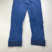 Load image into Gallery viewer, Boys Target, blue marle casual pants, elasticated, Inside leg: 47cm, EUC, size 6,  