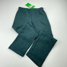 Load image into Gallery viewer, Boys Emerson, bottle green fleece lined track pants, Inside leg: 48cm, NEW, size 5,  