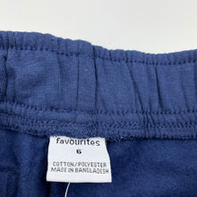 Load image into Gallery viewer, Girls Favourites, fleece lined track pants, elasticated, Inside leg: 51.5cm, NEW, size 6,  