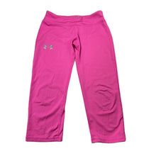 Load image into Gallery viewer, Girls Under Armour, cropped sports / activewear leggings, Inside leg: 39cm, GUC, size 10-11,  