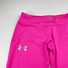 Load image into Gallery viewer, Girls Under Armour, cropped sports / activewear leggings, Inside leg: 39cm, GUC, size 10-11,  